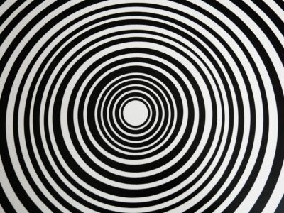 Black and White concentric circles