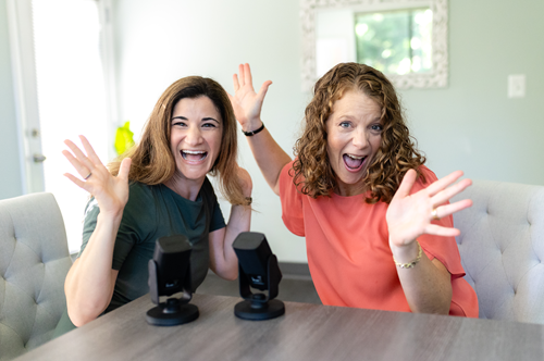 Podcast image of sam and Melissa
